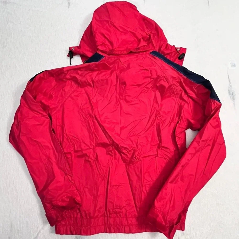 The North Face Extreme Jacket L Red‎ Gore-Tex USA Made Vintage 90s Hooded Coat